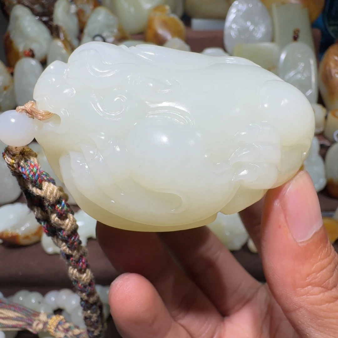 *****和田玉未镶嵌吊坠(不含链)