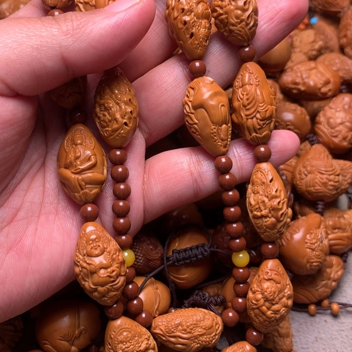 橄榄核手串/手链头一次