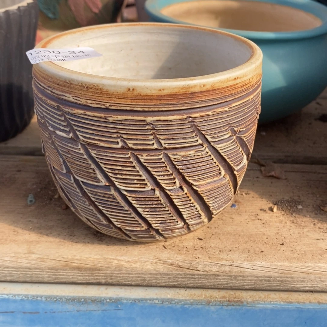 34号多肉盆口径9高9