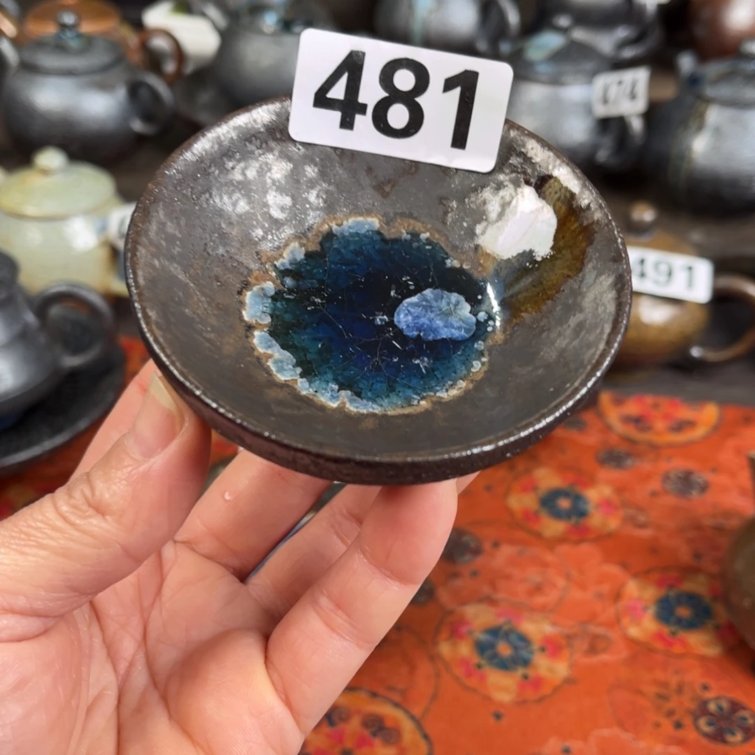 連****柴烧茶器主人杯杯柴烧