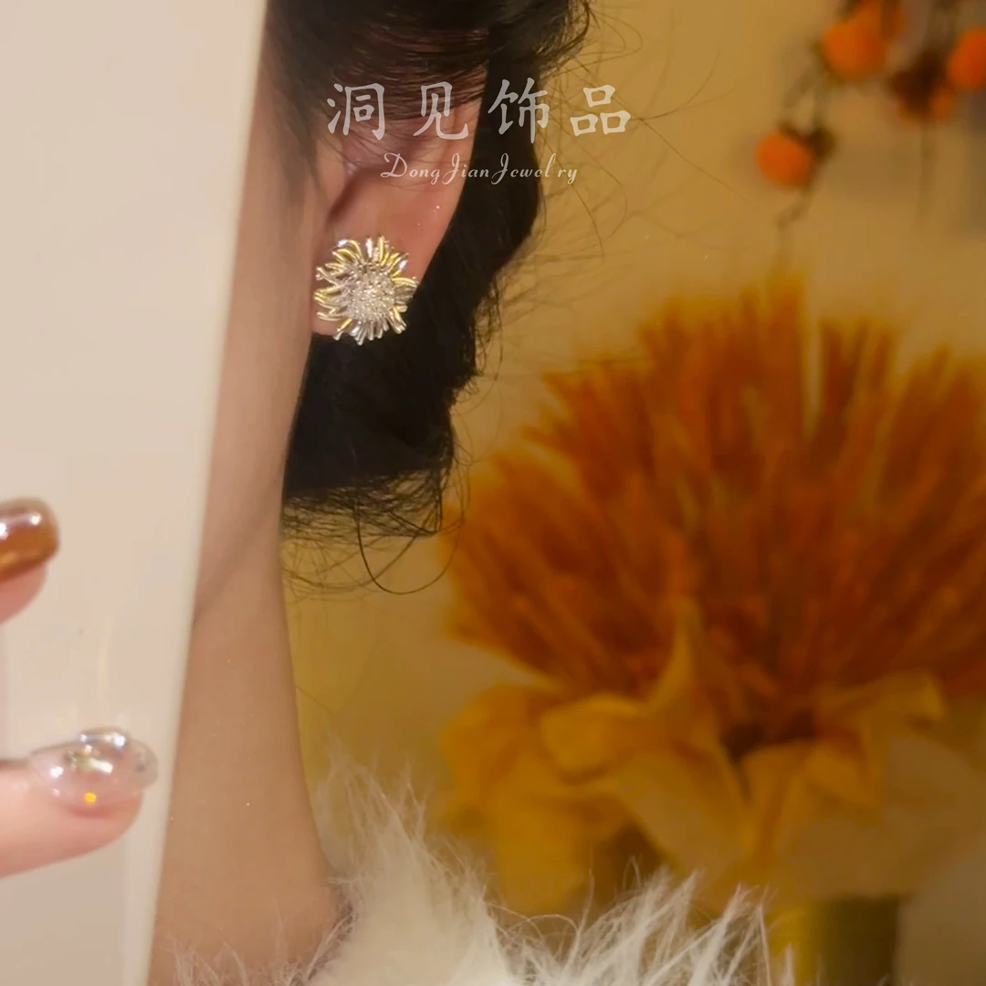 【洞见】轻奢百搭时尚耳饰耳夹精致港风显脸小气质甜美风ES1579