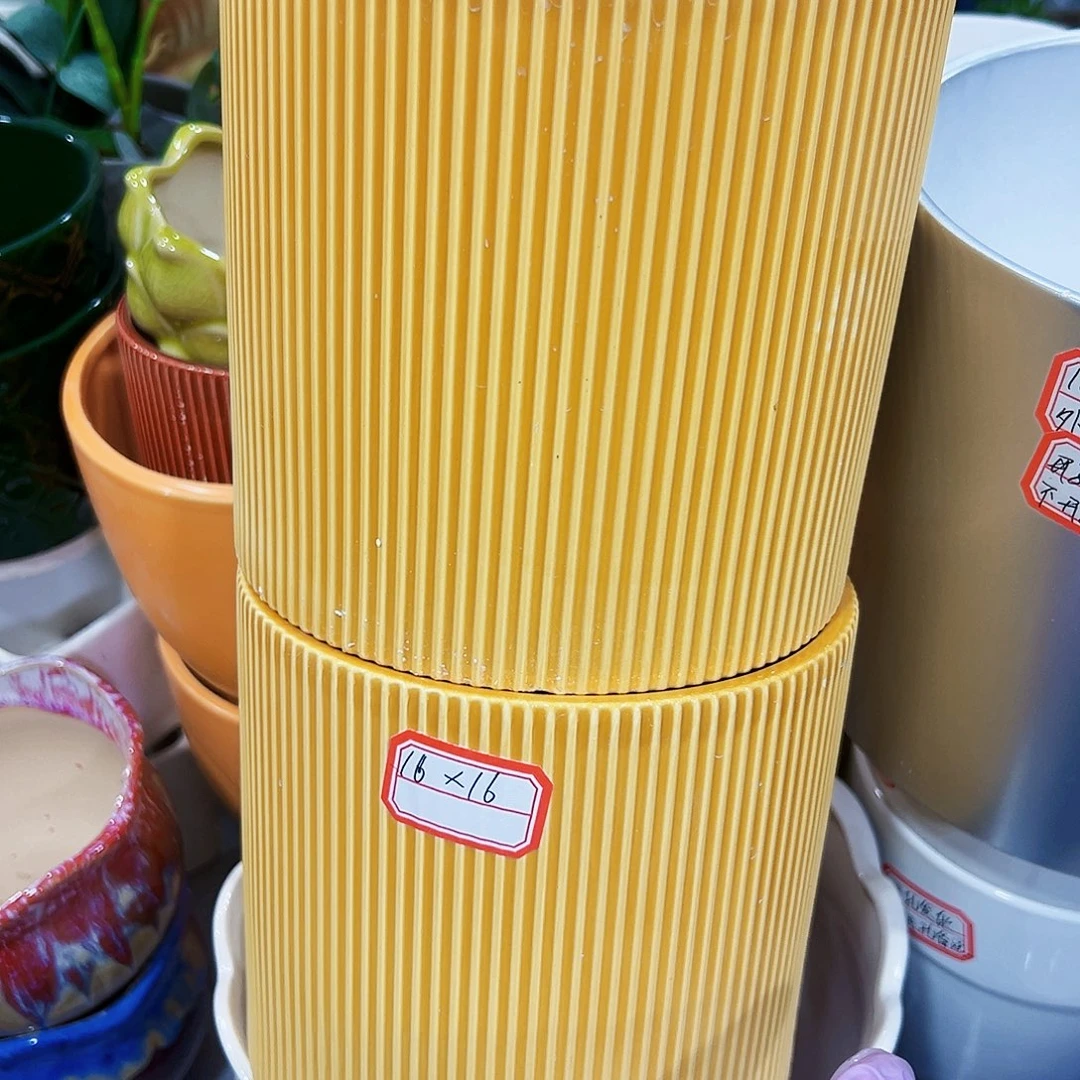 有孔外贸尾单陶瓷花盆凑单10米包邮