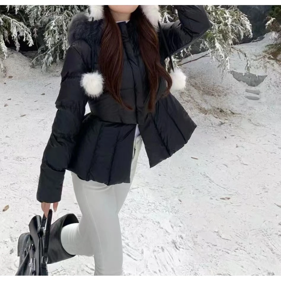 『羽绒服Y』简约设计百搭时尚高品质厚款羽绒服6816