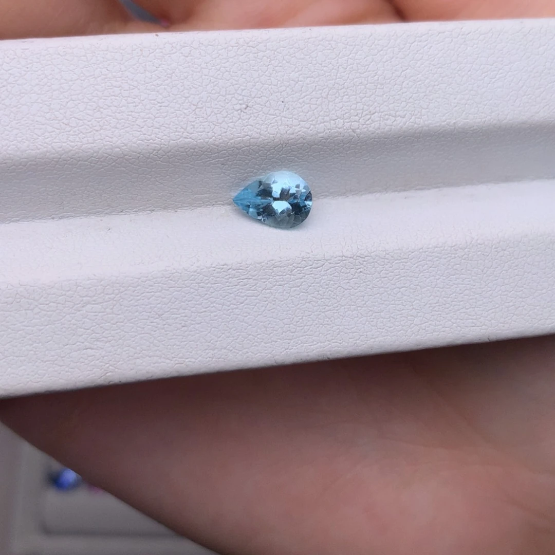 裸石海蓝宝石0.96ct