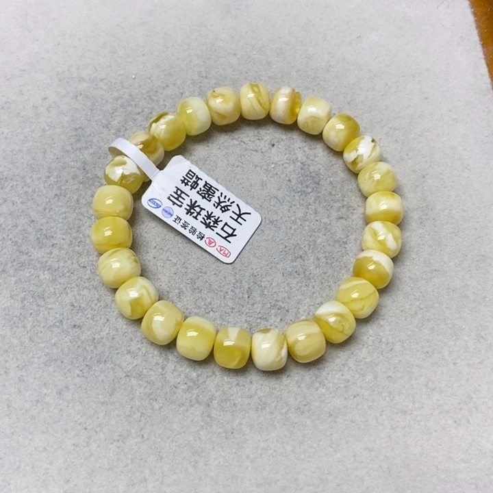 未镶嵌蜜蜡裸石手串