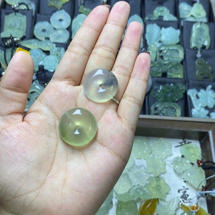未镶嵌岫玉岫玉平安扣