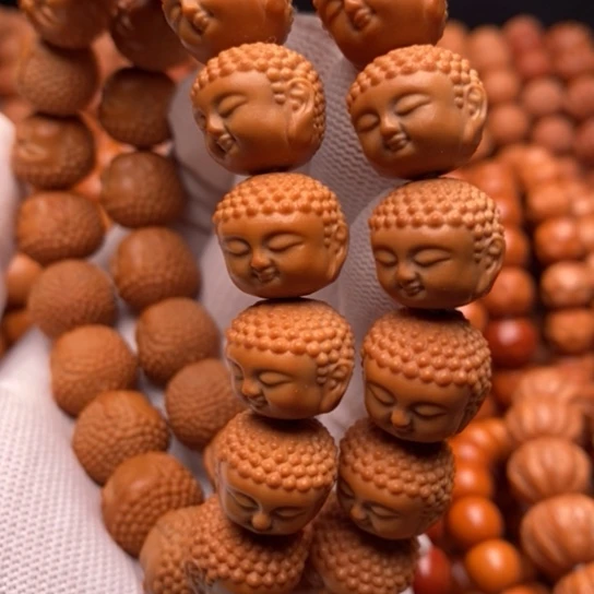 【闪购商品】吊坠猴头核桃蓝**洋宝宝佛