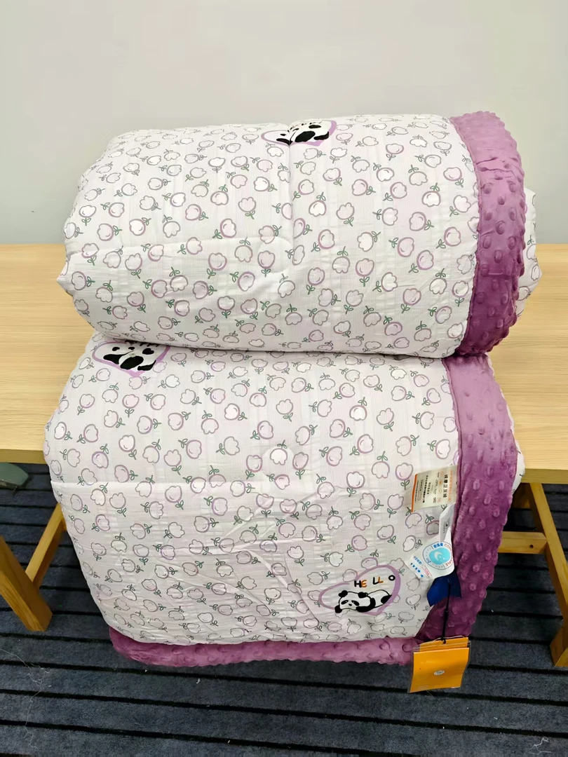 【熊猫豆豆被5.3】加厚冬被200*230四季可用柔软亲肤舒适被子被芯