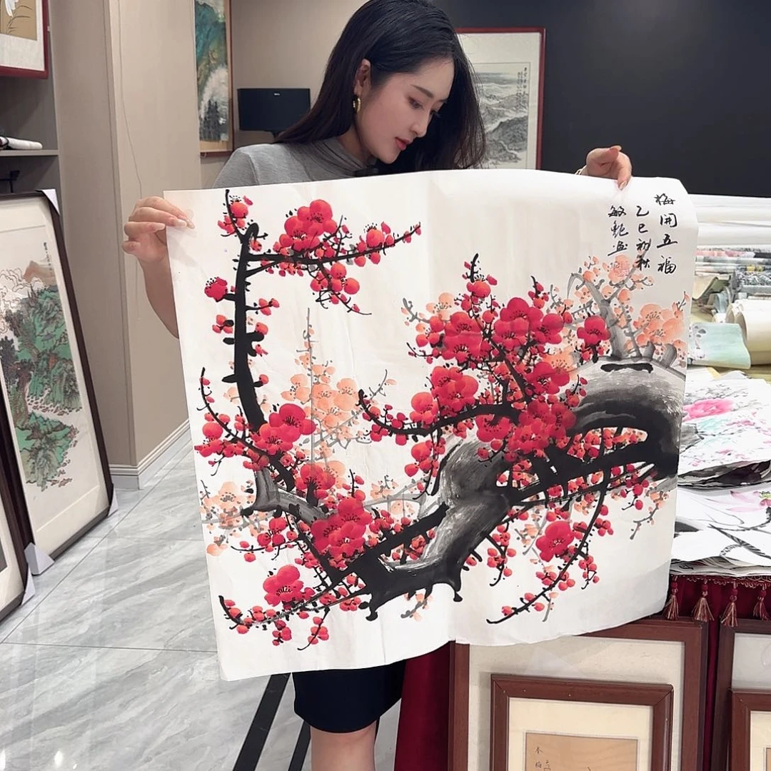 国画国画山水花鸟，