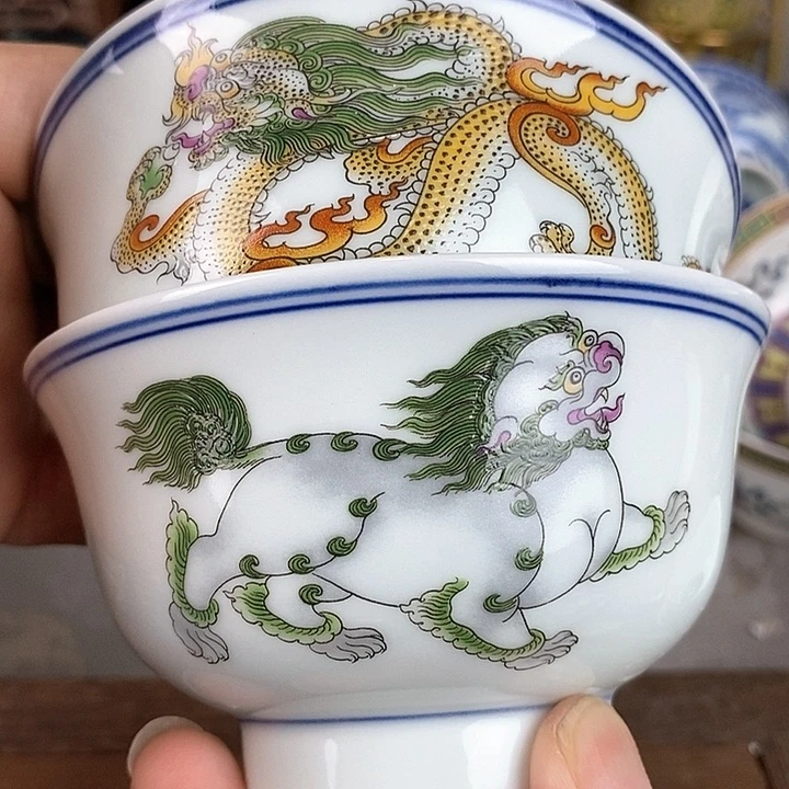 景德镇陶瓷藏式茶碗
