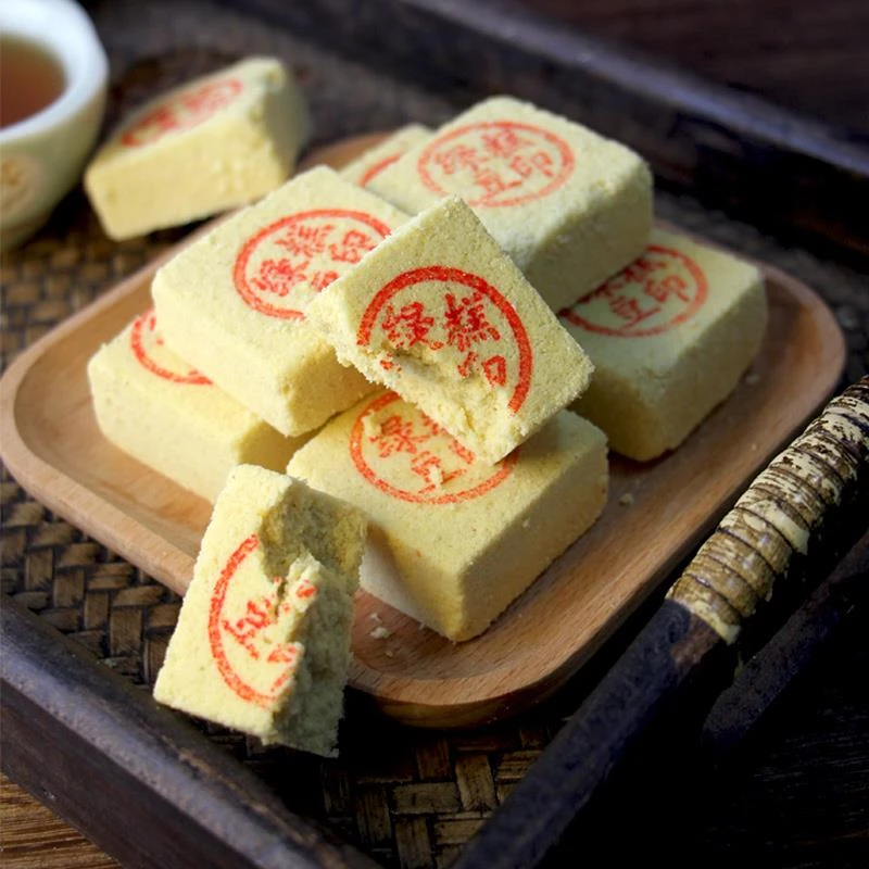 津顺祥天津绿豆糕老式桂花绿豆饼糕点心特产早餐零食