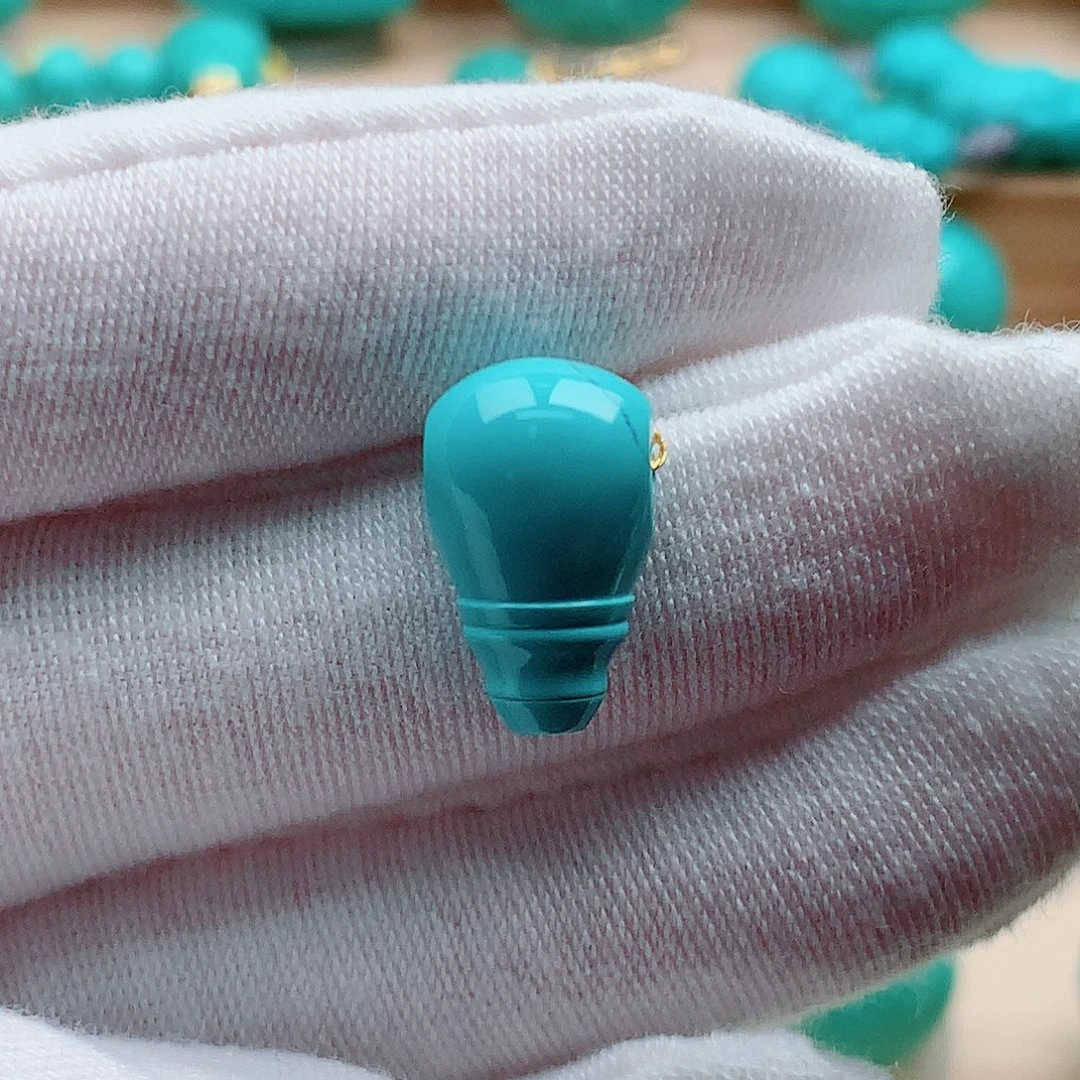 绿松石未镶嵌配饰