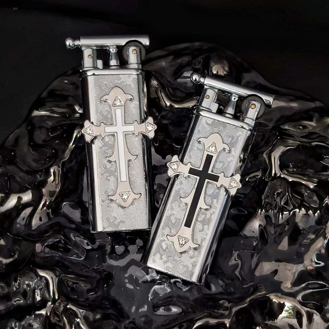 【简界】“救赎”原创复古高颜值轻奢砂轮打火机送男友女友礼物礼品潮