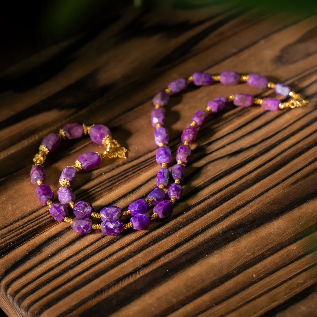 世间臻宝-桃吉丨18K金桃红舒俱来锁骨链/40cm/多样性/P6810/均20/