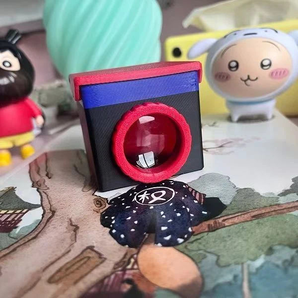 【3D打印成品】创意邪修腰平取景器50mm扉妮儿拍照取景光学透镜物理