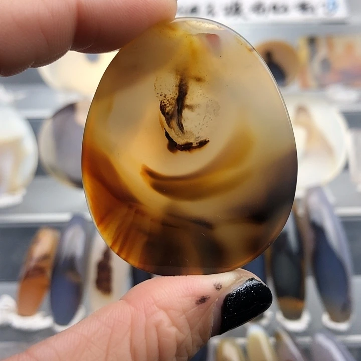 查罗石未镶嵌珠宝半成品35