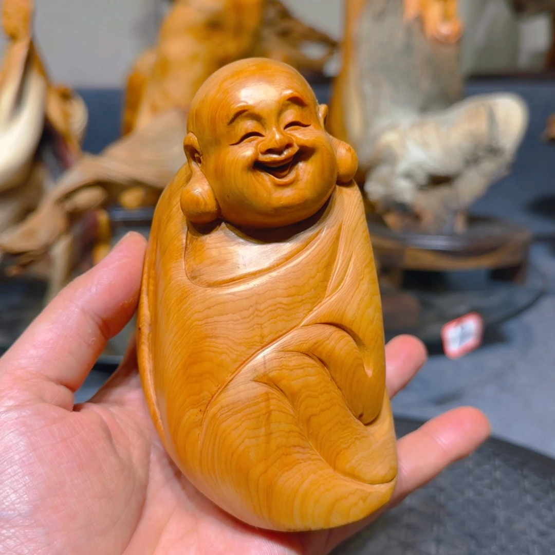 柏木（崖柏）崖柏手把件摆件