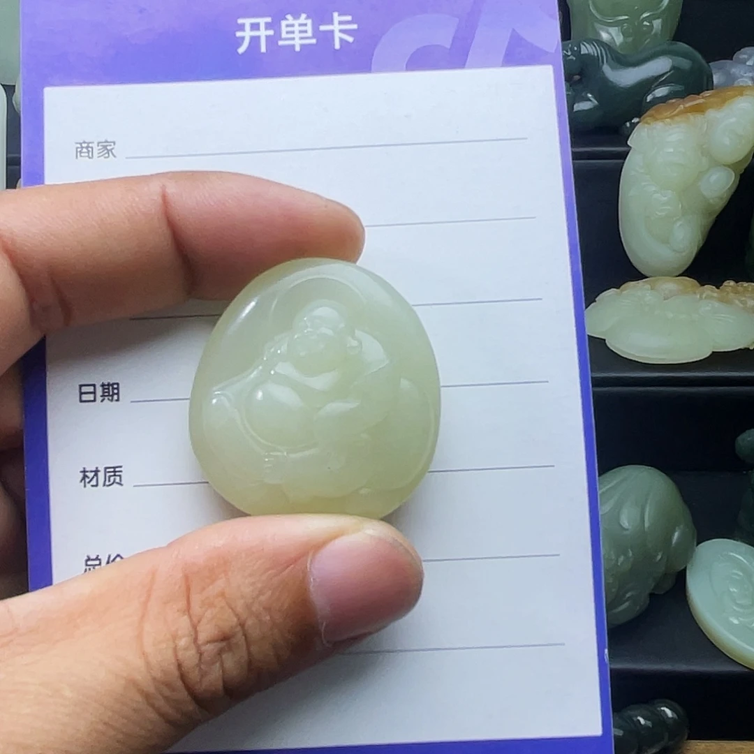 吊坠(不含链)未镶嵌和田玉