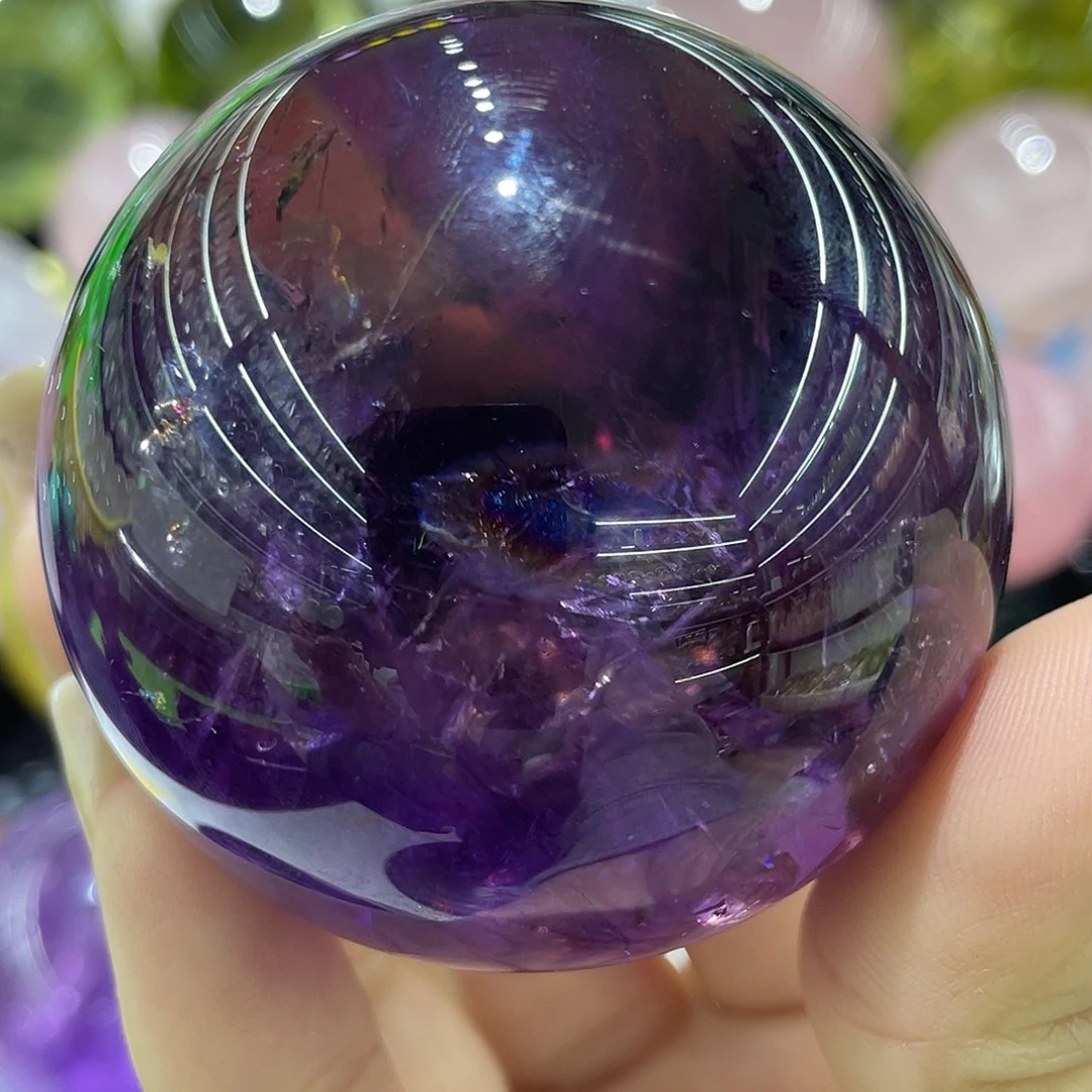 水晶水晶球摆件未镶嵌