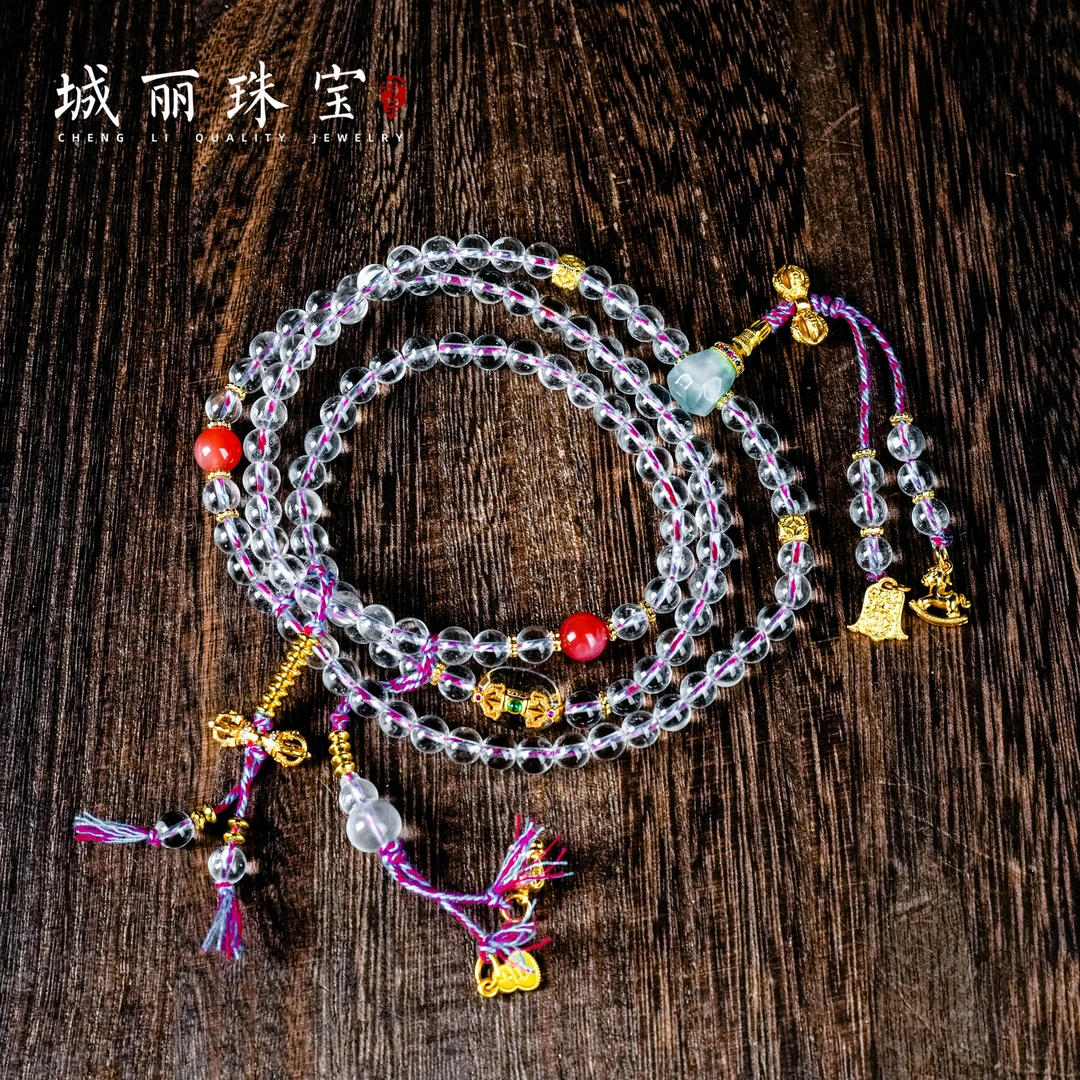 非金属皮质项链 【城丽】清清业108手持喜马拉雅项链/条ZJH-2121