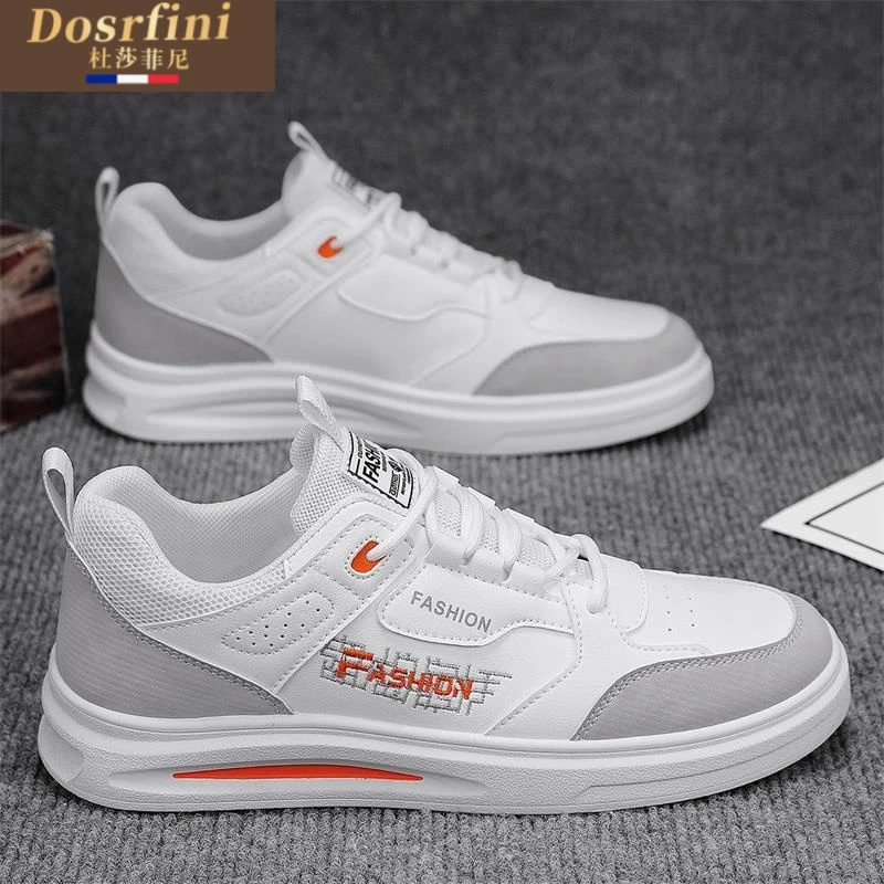 男鞋小白鞋2025新款秋季透气飞行员潮流百搭板鞋春秋休闲运动鞋