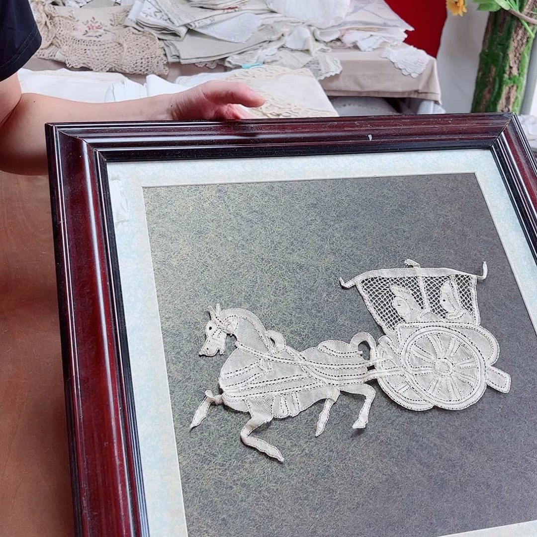 毛绒亚麻棉060-青州府马车