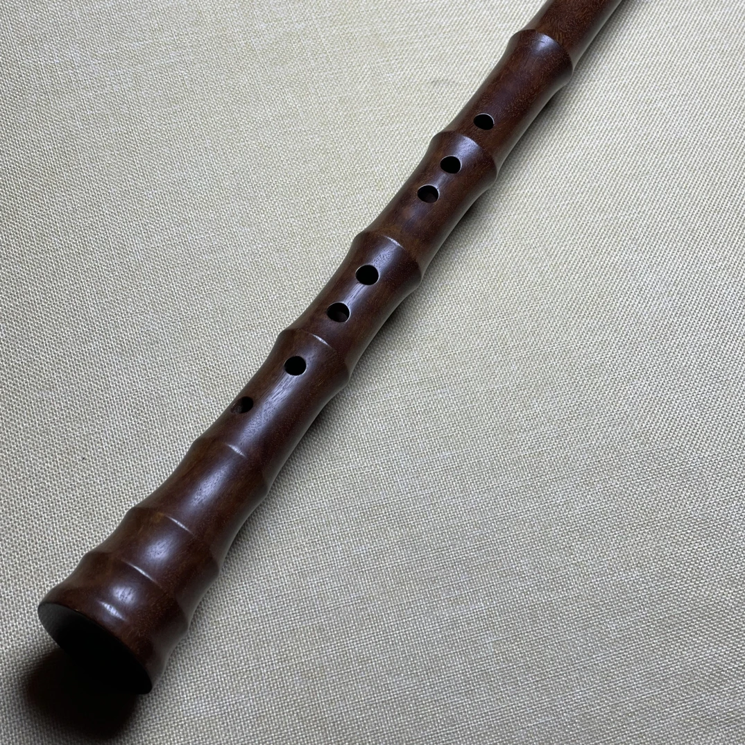 红木紫檀木南箫G调F调E调初学入门收藏洞箫专业8孔