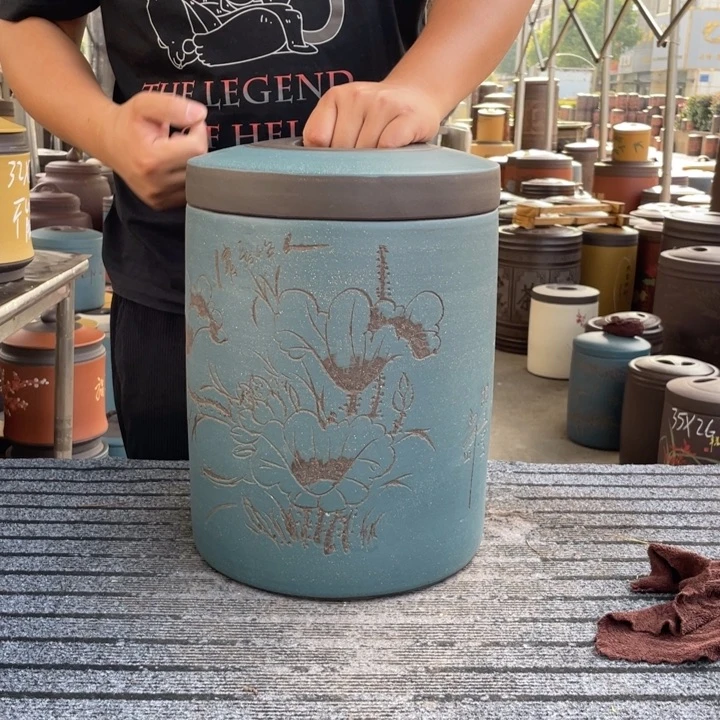 紫泥茶叶罐茶叶罐