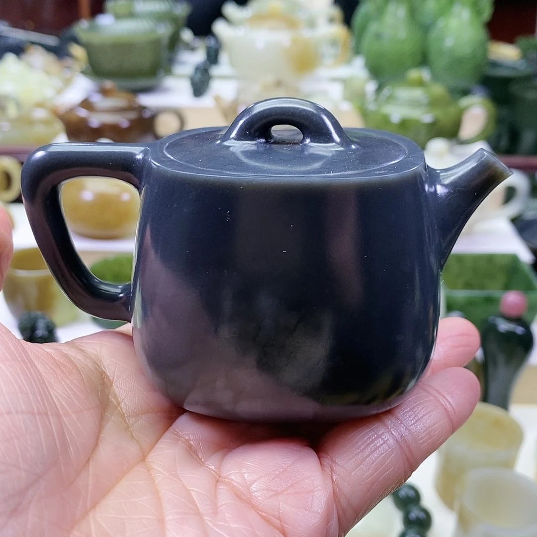 和田玉茶壶未镶嵌