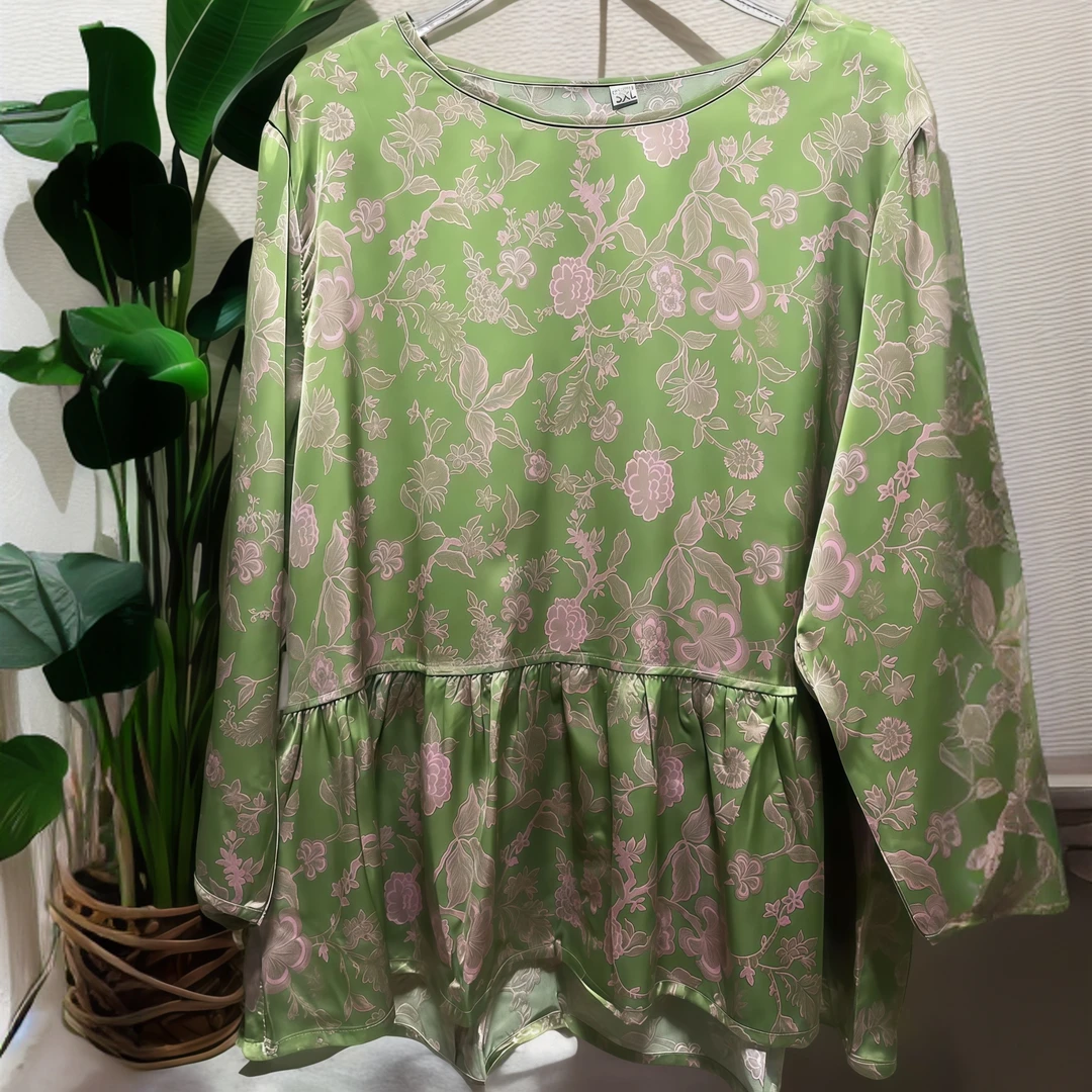 时尚休闲新中式宽松设计师轻奢上衣1126