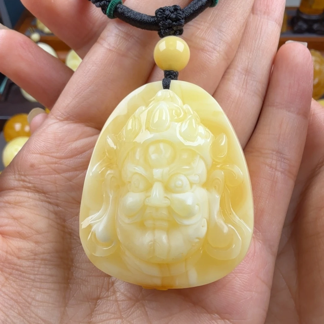 是****琥珀颈饰未镶嵌纯天然琥珀蜜蜡无优化