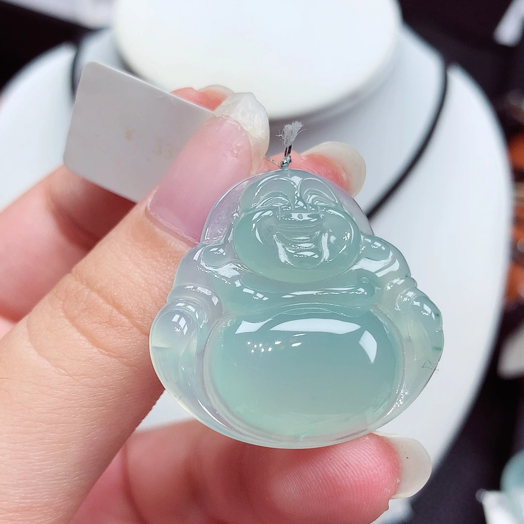 翡翠未镶嵌颈饰翡翠84,30/32/5.8