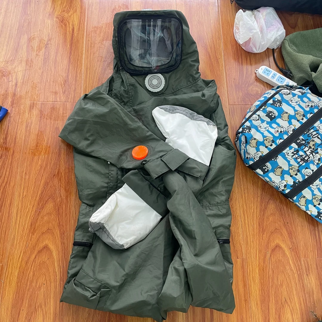 170左右穿马蜂服透气带风扇加厚耐磨防刺捉红娘马蜂服