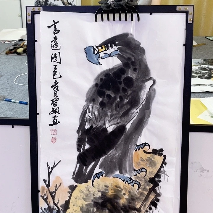 国画张圣敏先生纯手绘作品