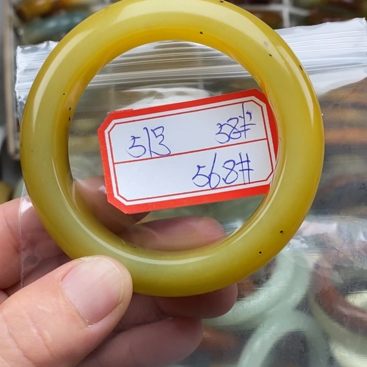 未镶嵌蛇纹石玉手绳