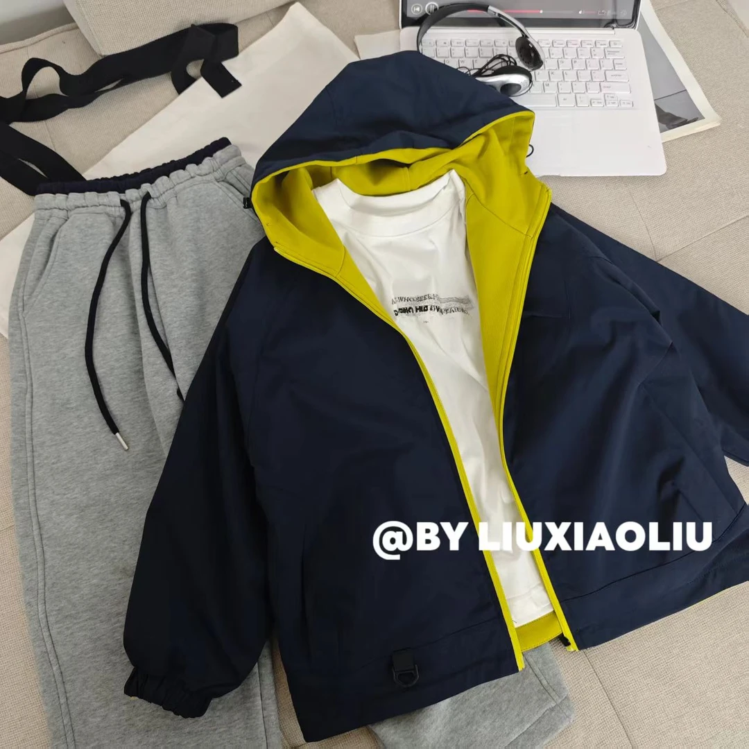 杭州六小六正版BY LIUXIAOLIU秋冬季儿童双面穿外套17645