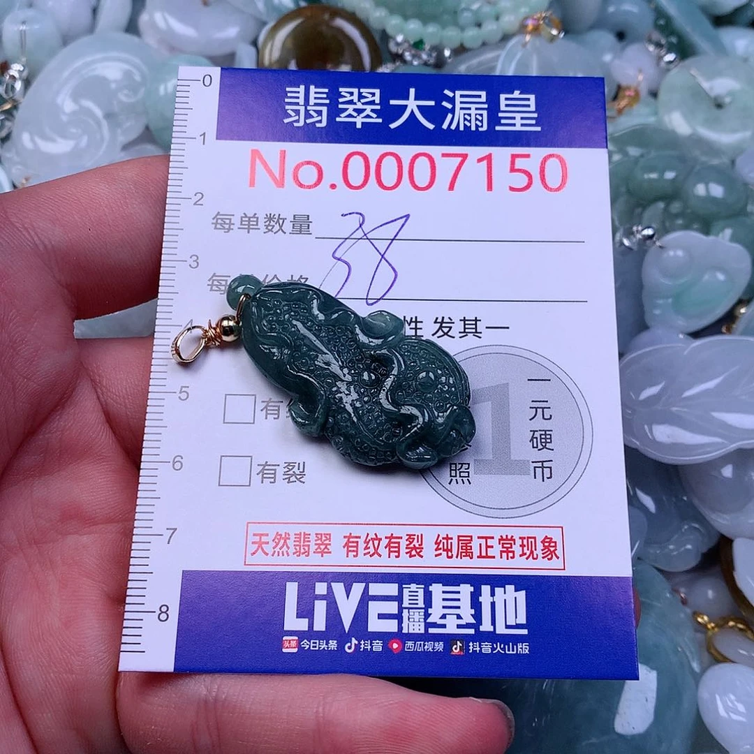 颈饰未镶嵌翡翠x