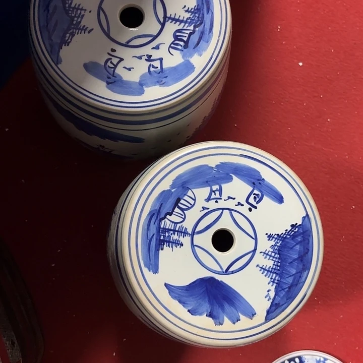 根***原摆件陶瓷摆件不固定一对