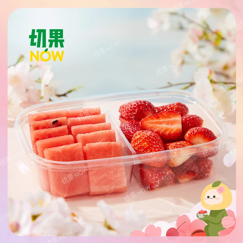 果切【双拼】草莓+西瓜.350g