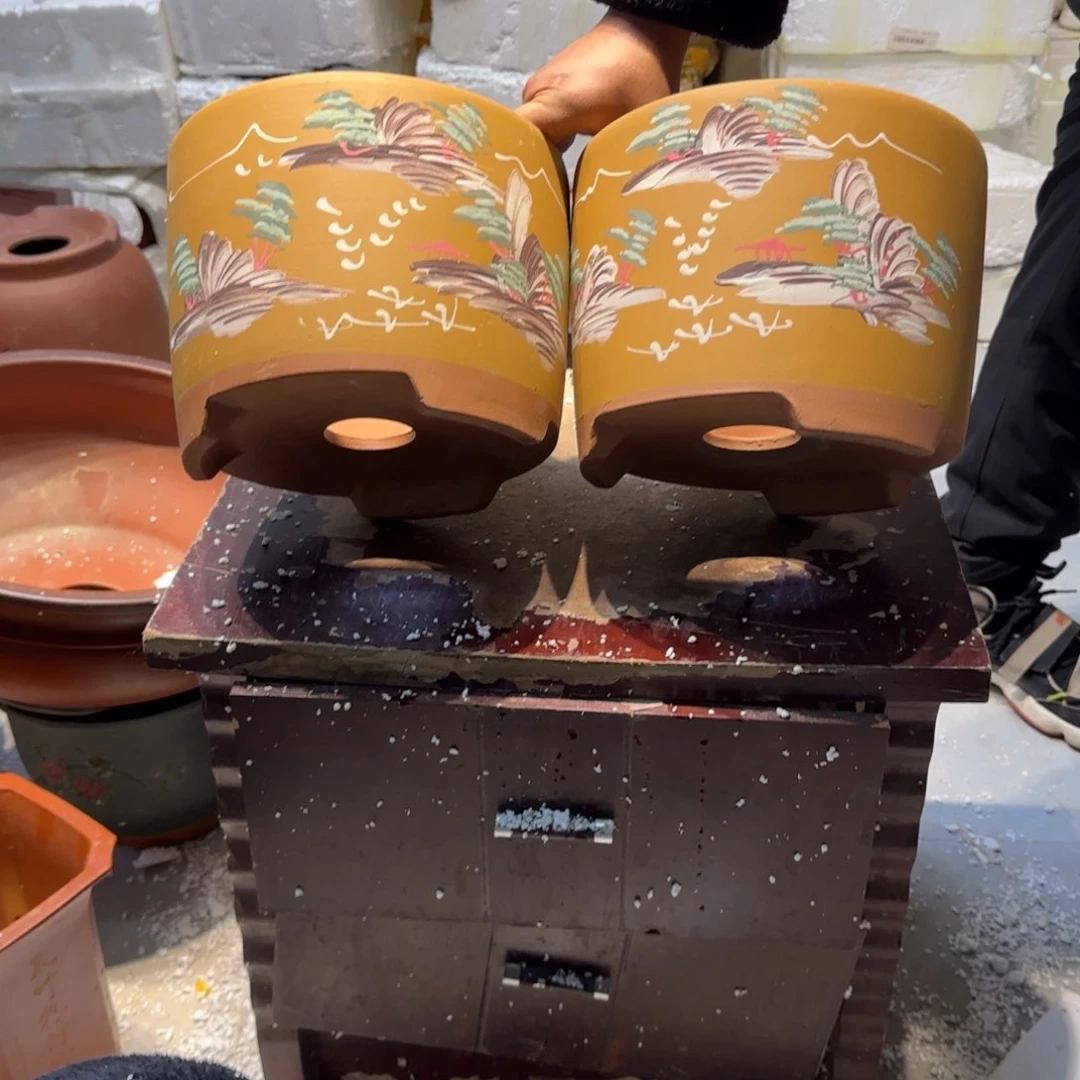 紫砂花盆口径20.17口径