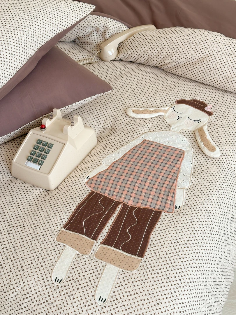 【babyhouse】A类母婴级全棉双层纱可爱卡通秋冬被亲肤柔软可机洗