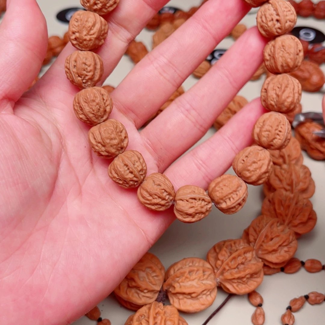 吊坠文玩核桃麒*臂京八棱