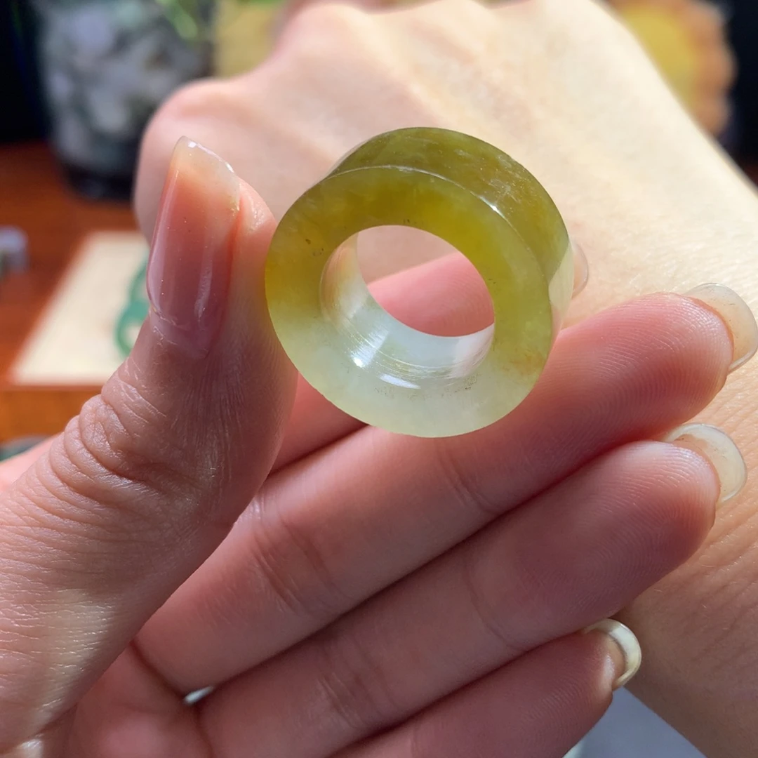 定制翡翠未镶嵌气质秋香10-15.5#