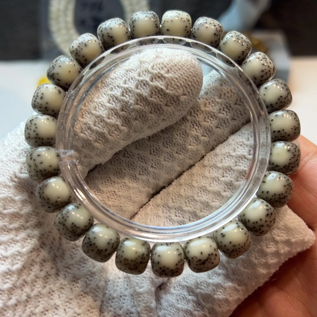 双留白10/9糯冰星月菩提单圈