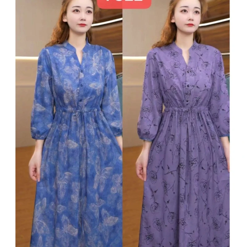 7822-28新款时尚休闲双面穿连衣裙