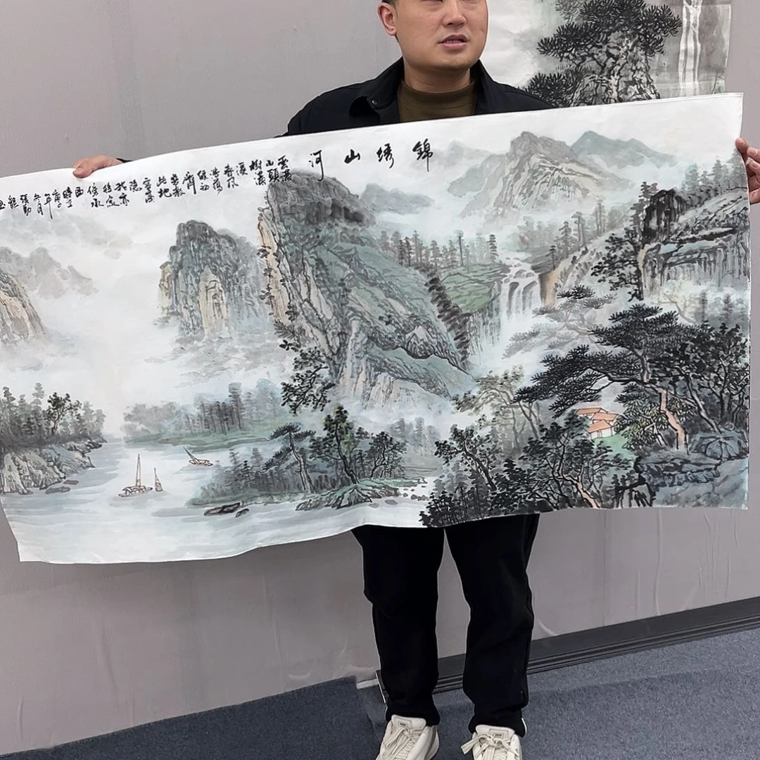 国画宣纸国画纯手绘