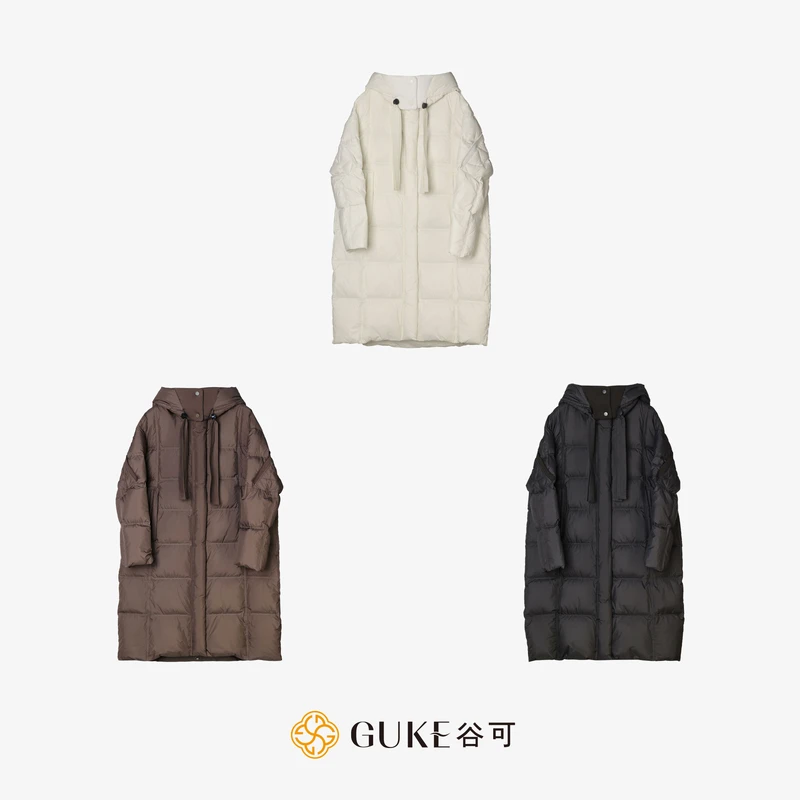 GKE/谷可TY339长款羽绒服女