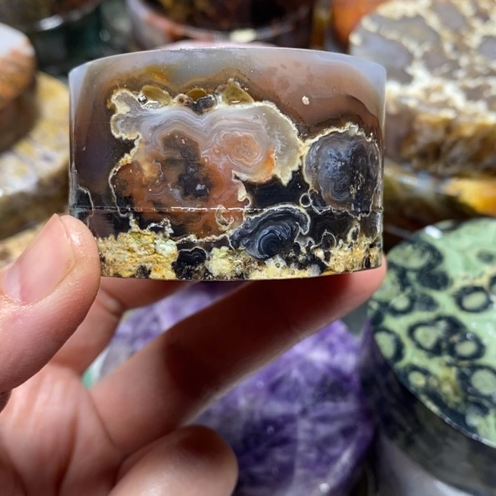 生***光定制玛瑙直接抛光