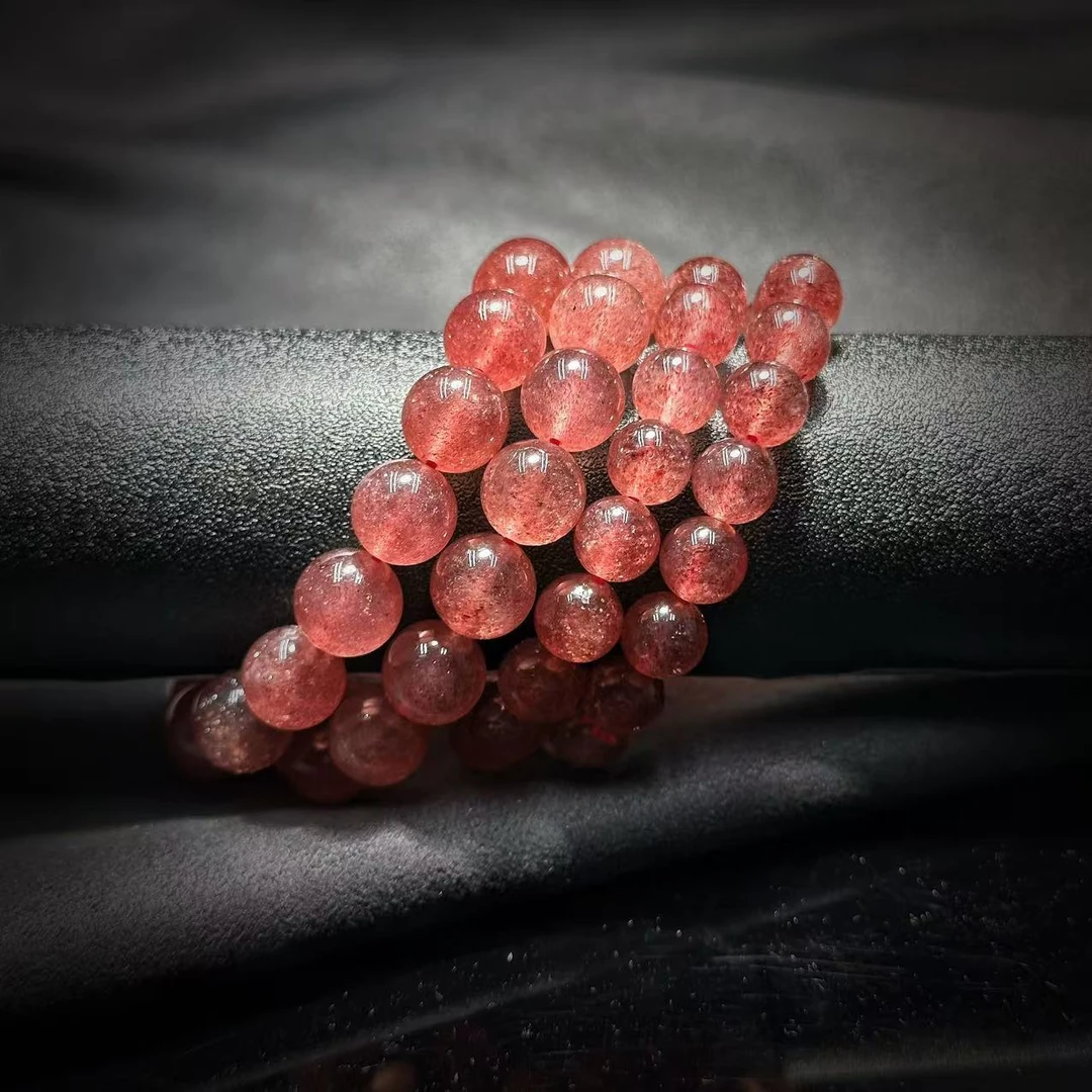 【缪老师严选】SJ0804 初见乍惊欢 草莓晶手链 多样性发其一