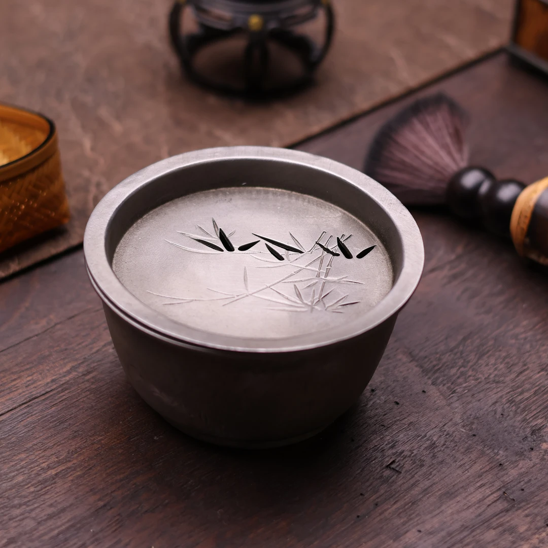 【宽窄】古篱老锡小壶承建水(古篱S0067)